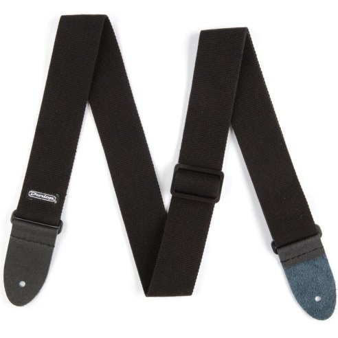 JIM DUNLOP STRAP D-21 01 BK COTTON BLACK