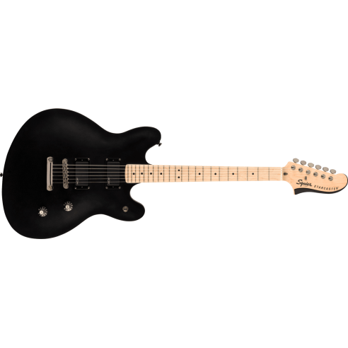 SQUIER STARCASTER CONTEMPORARY MN FLAT BLACK