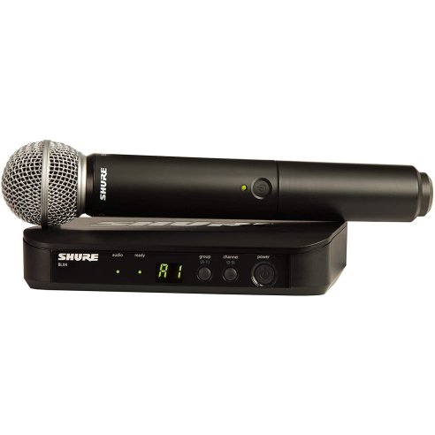 SHURE BLX24 K14 SM58 SISTEMA RADIO A MANO