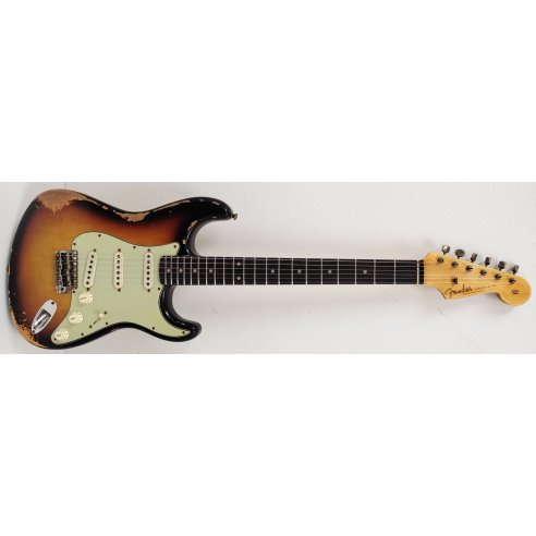 FENDER '60 STRAT HEAVY RELIC FADED 3SB S/N CZ552642