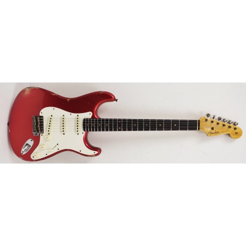 FENDER LIMITED EDITION '59 STRAT RELIC FADED AGED CANDY APPLE RED