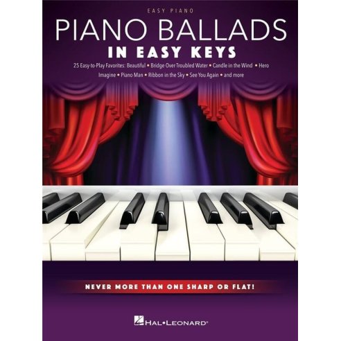 PIANO BALLADS IN EASY KEYS FOR EASY PIANO