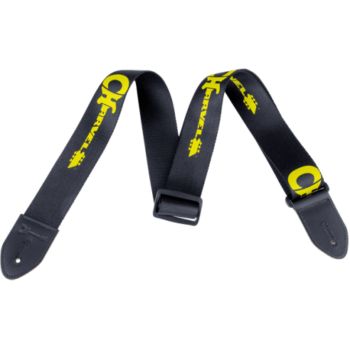 CHARVEL STRAP LOGO BLACK YELLOW