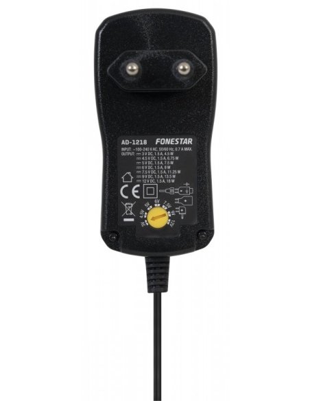 FONESTAR AD-1218 ALIMENTATORE UNIVERSALE 1.5A