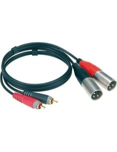 KLOTZ AT-CM0300 2 RCA / 2 XLR M 3MT.