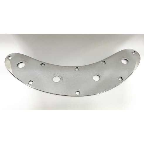 MUSIC MAN STINGRAY CONTROL PLATE ALUMINIUM CHROME