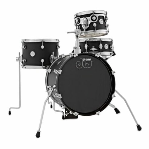 DW DESIGN MINI PRO 10TT/13FT/16BD/12SD BLACK SATIN EX DEMO