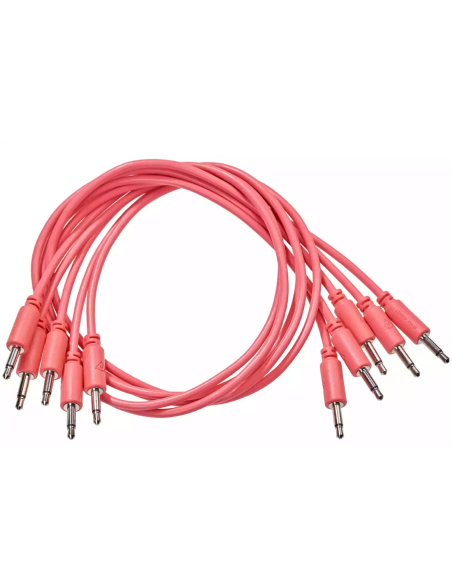 BLACK MARKET MODULAR PATCH CABLE 25 CM. 5-PACK PEACH