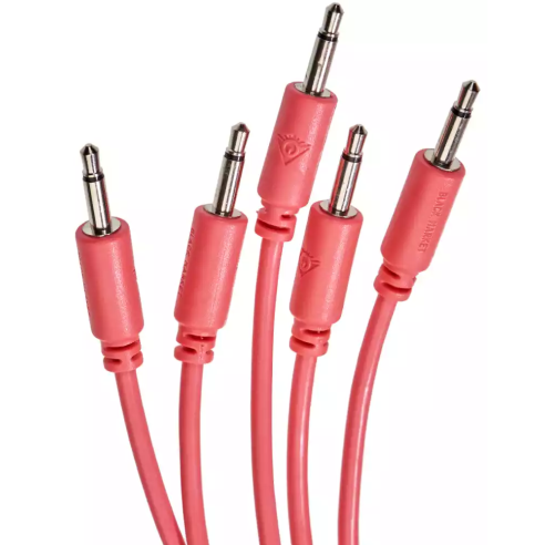 BLACK MARKET MODULAR PATCH CABLE 25 CM. 5-PACK PEACH