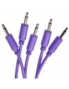 BLACK MARKET MODULAR PATCH CABLE 75 CM. 5-PACK VIOLET