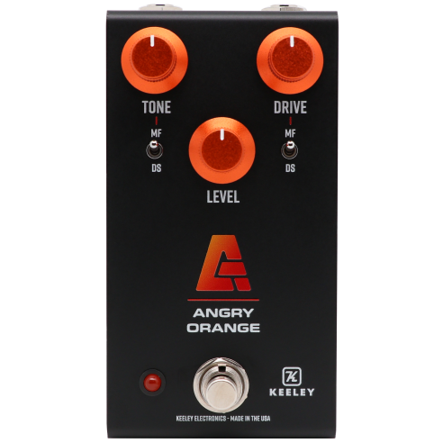 KEELEY ANGRY ORANGE DISTORTION AND FUZZ