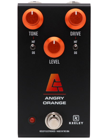 KEELEY ANGRY ORANGE DISTORTION AND FUZZ