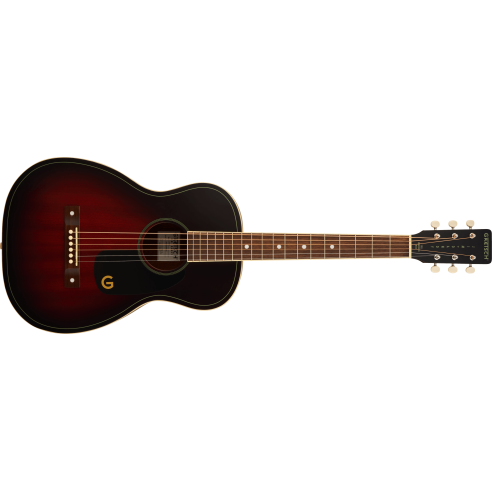 GRETSCH JIM DANDY PARLOR DEEP CHERRY BURST