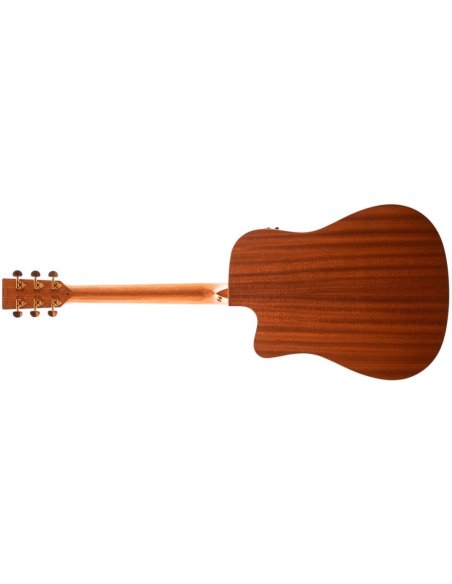 VINTAGE VEC400MH DREADNOUGHT SATIN MAHOGANY