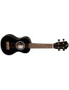 BATON ROUGE UR1-S BLACK UKULELE SOPRANO