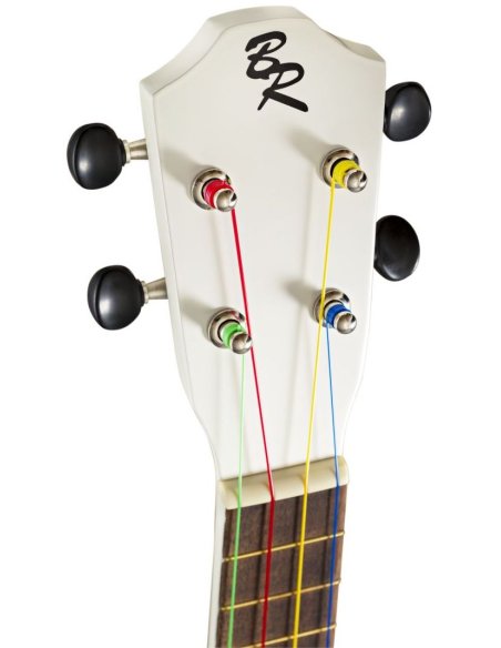 BATON ROUGE UR1-S WHITE UKULELE SOPRANO