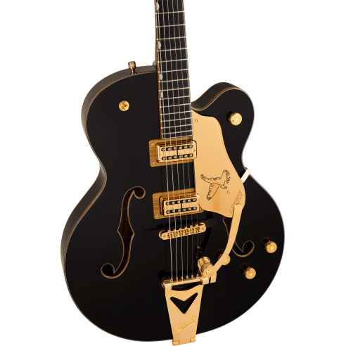 GRETSCH SYNCHROMATIC BLACK FALCON W/BIGSBY