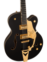 GRETSCH SYNCHROMATIC BLACK FALCON W/BIGSBY