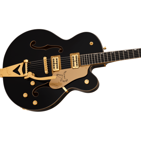 GRETSCH SYNCHROMATIC BLACK FALCON W/BIGSBY