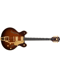 GRETSCH BROADKASTER LX FIGURED HAVANA BURST