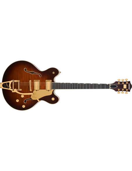 GRETSCH BROADKASTER LX FIGURED HAVANA BURST