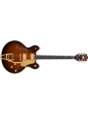 GRETSCH BROADKASTER LX FIGURED HAVANA BURST
