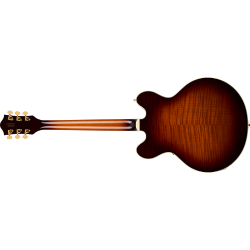 GRETSCH BROADKASTER LX FIGURED HAVANA BURST