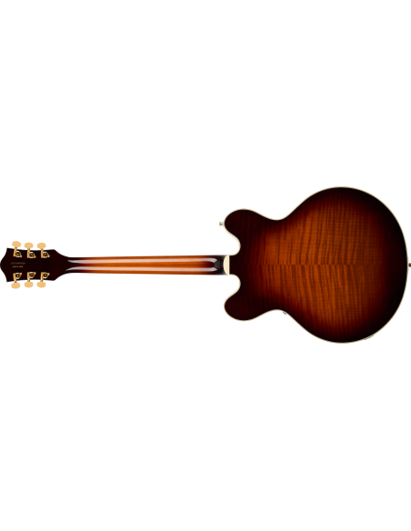 GRETSCH BROADKASTER LX FIGURED HAVANA BURST