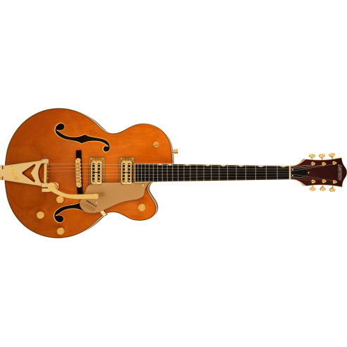 GRETSCH SYNCHROMATIC NASHVILLE ORANGE 50S W/BIGSBY
