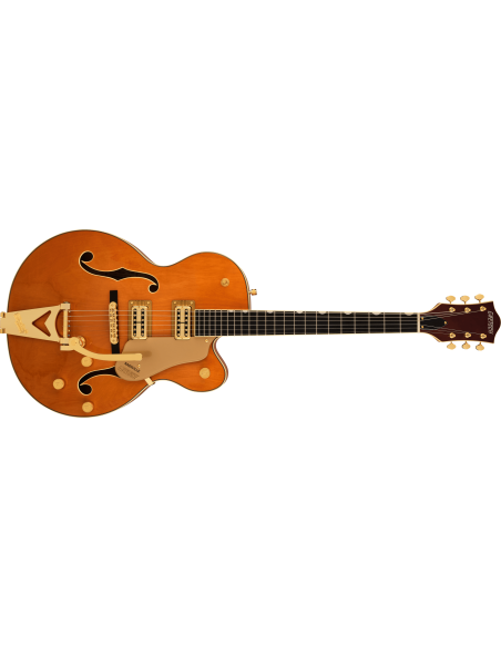 GRETSCH SYNCHROMATIC NASHVILLE ORANGE 50S W/BIGSBY