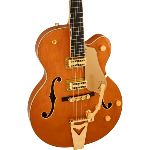 GRETSCH SYNCHROMATIC NASHVILLE ORANGE 50S W/BIGSBY
