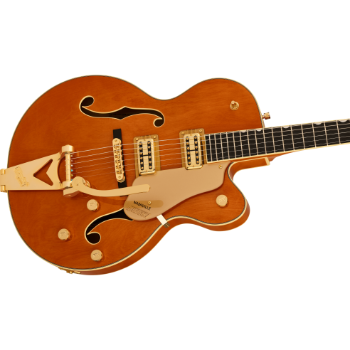 GRETSCH SYNCHROMATIC NASHVILLE ORANGE 50S W/BIGSBY