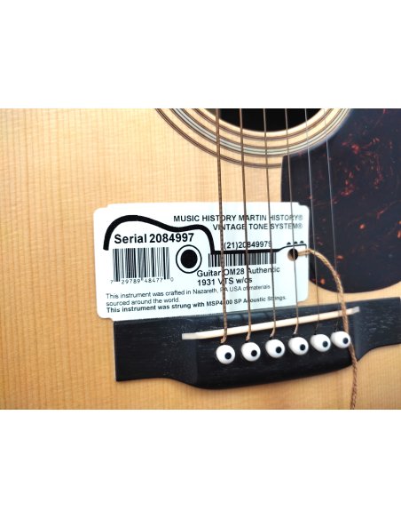 MARTIN OM28 AUTHENTIC 1931 2016 2084997