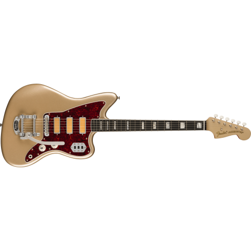 FENDER GOLD FOIL JAZZMASTER EB SHORELINE GOLD