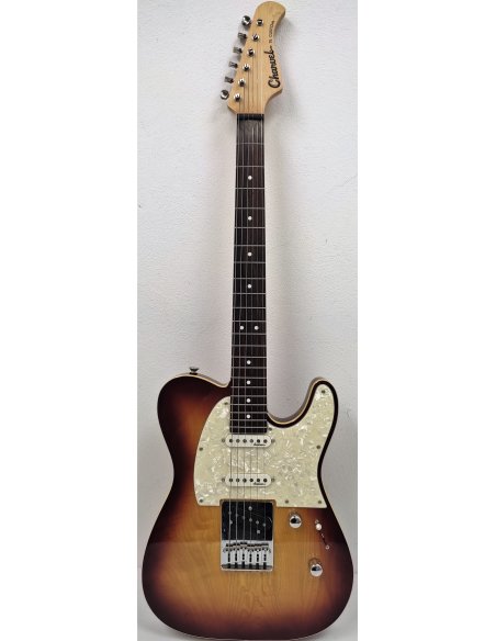 CHARVEL TE CUSTOM MIJ BROWN BURST