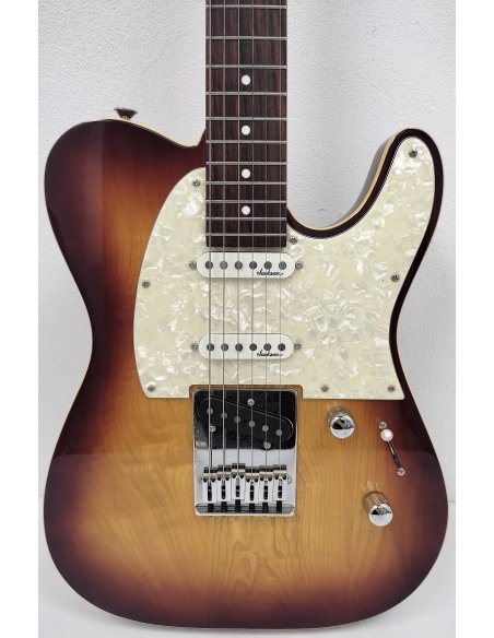 CHARVEL TE CUSTOM MIJ BROWN BURST