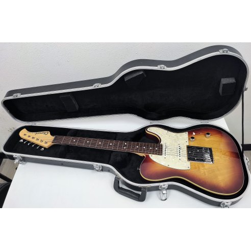 CHARVEL TE CUSTOM MIJ BROWN BURST