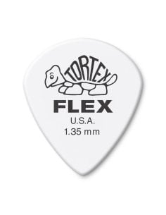 Dunlop 468R1.35 Tortex Flex Jazz III 1.35mm bag/72