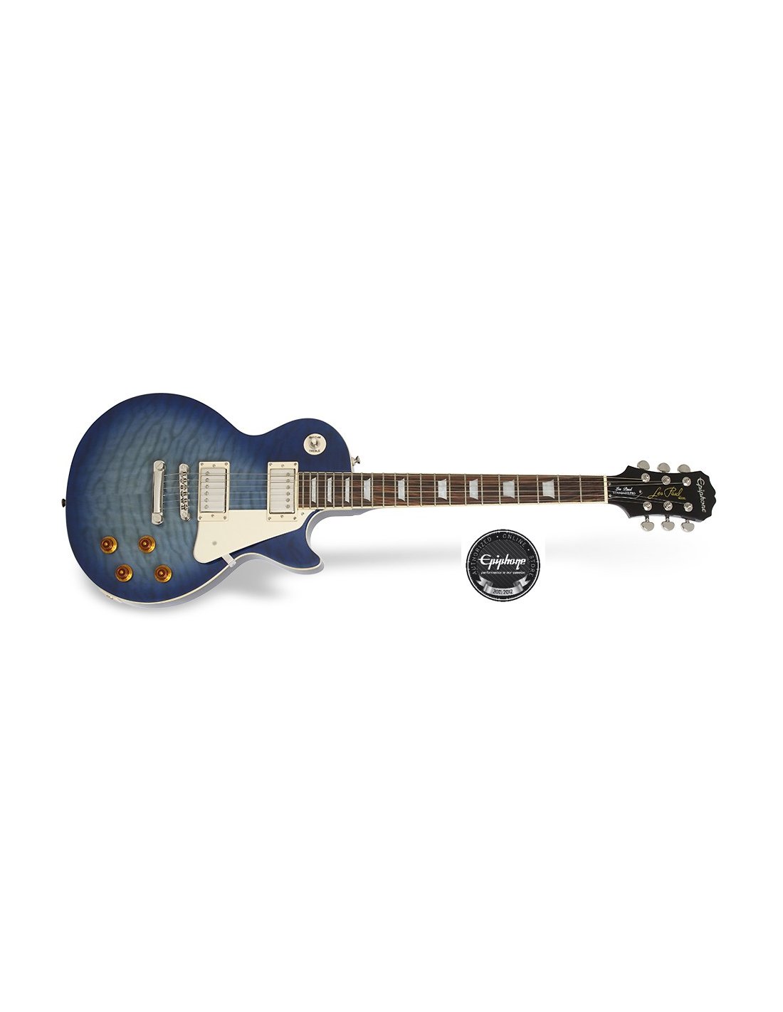 epiphone les paul blue Cheap Sell   OFF %