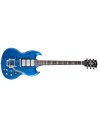 GIBSON SG DELUXE COBALT FADE WITH CHROME BIGSBY