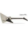 EPIPHONE LIMITED EDITION EXPLORER PRO TV SILVER