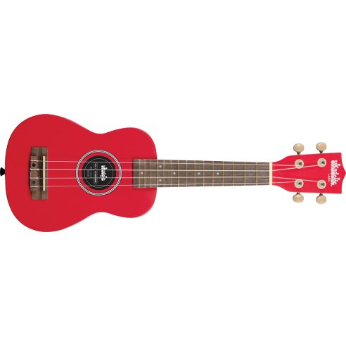 Kala UK-CHERRYBOMB - \'\'Solid Color\'\' - ukulele soprano Cherrybomb - rosso - c/borsa