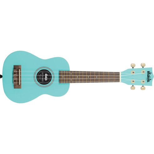 Kala UK-FROSTBITE - \'\'Solid Color\'\' - ukulele soprano Frostbite - verde acqua - c/borsa