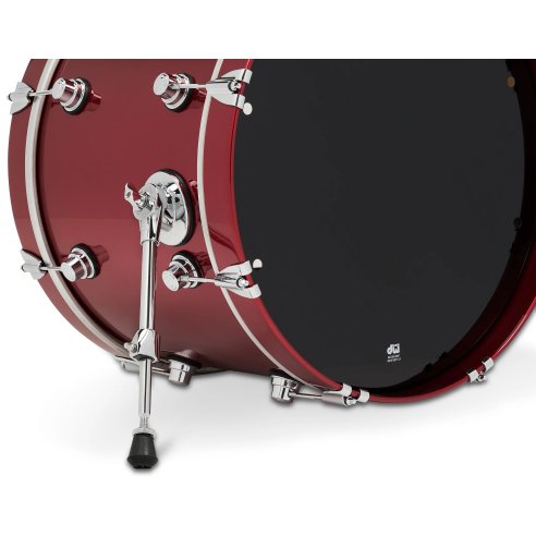 DWe 4-PIECE DRUM KIT Black Cherry Metallic