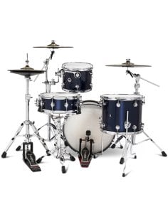 Dwe 4-PIECE DRUM KIT Midnight Blue Metallic 2