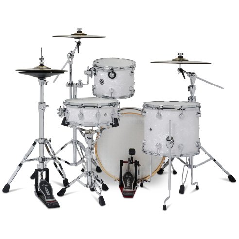 Dwe 4-PIECE DRUM KIT White Marine Pearl