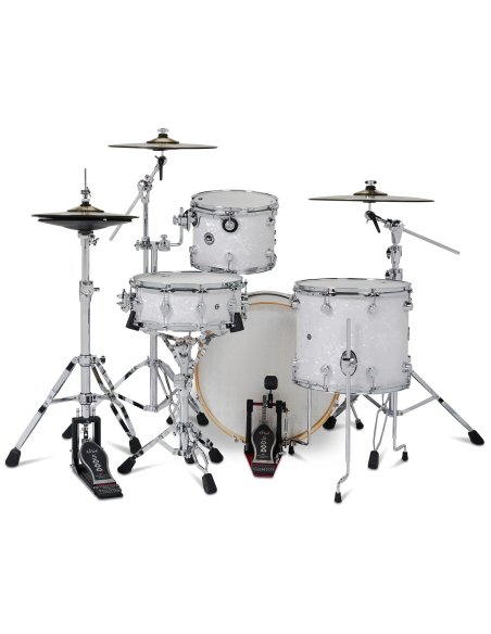 Dwe 4-PIECE DRUM KIT White Marine Pearl