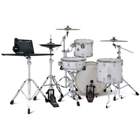 Dwe 4-PIECE DRUM KIT White Marine Pearl