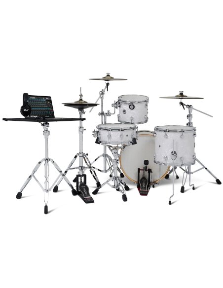 Dwe 4-PIECE DRUM KIT White Marine Pearl