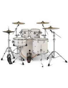 Dwe 5-PIECE DRUM KIT White Marine Pearl 2